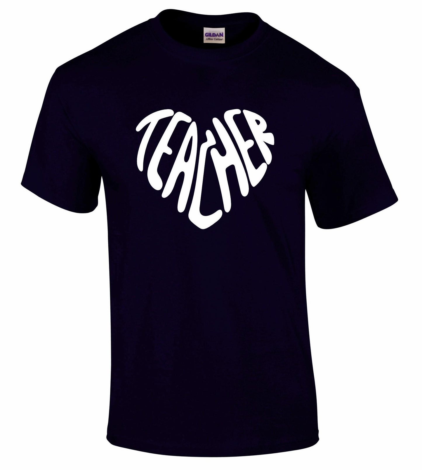 Heart Teacher Design Unisex T-shirt
