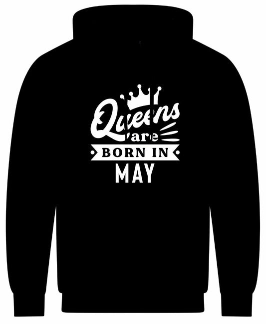 Queens Are Born In May Hoodie