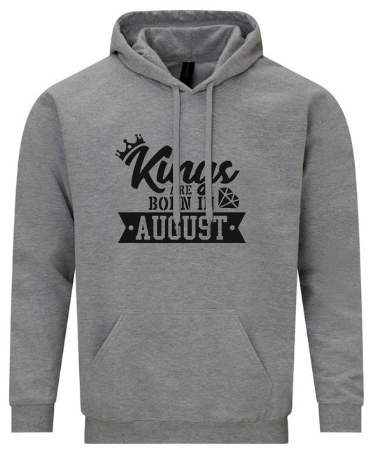 Kings Are Born In August Hoodie