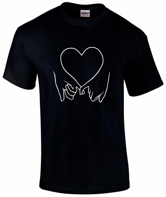 Holding Hands Couples T-shirt