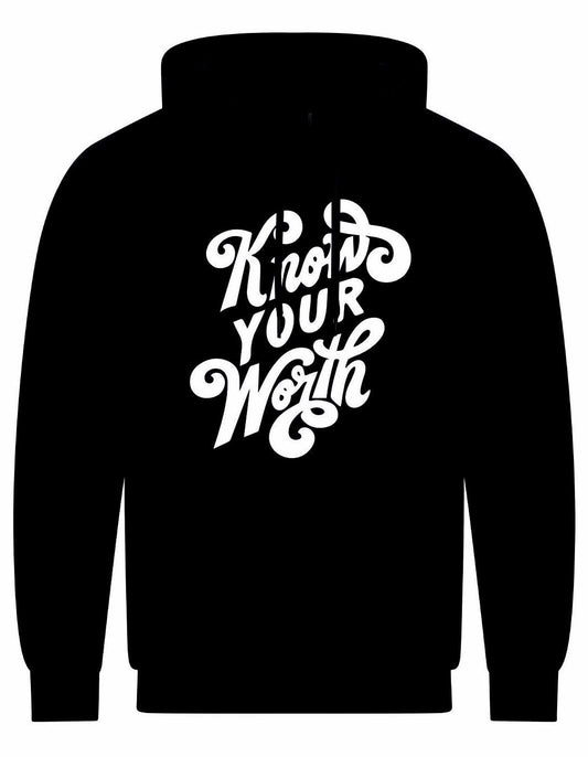 Know Your Worth Unisex Hoodie