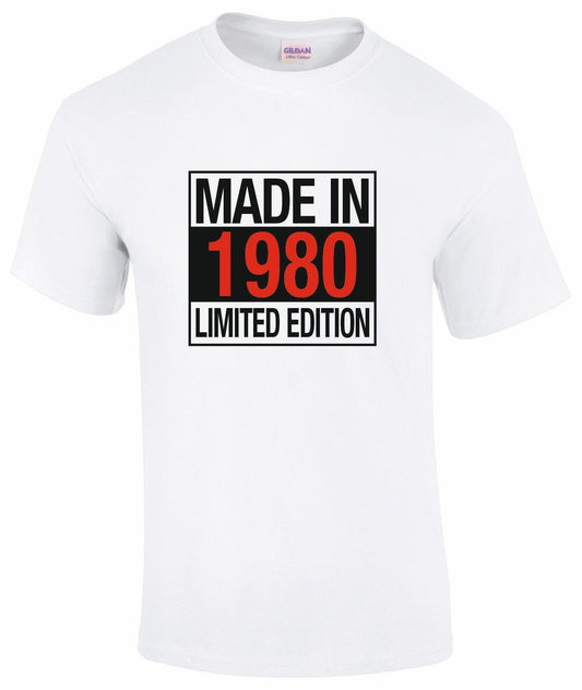 Made In 1980's Limited Edition Unisex T-shirt