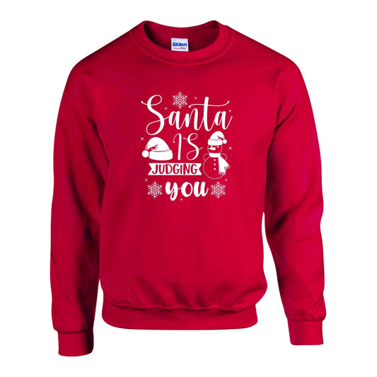 Santa Is Judging You Unisex Sweatshirt