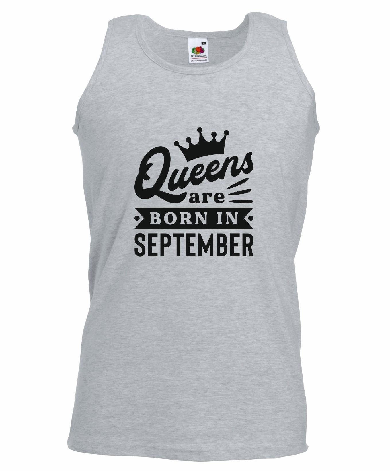 Queens Are Born In September Vest