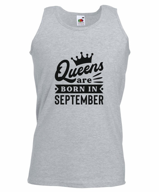 Queens Are Born In September Vest