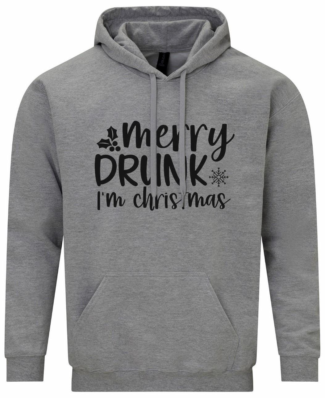 Merry Drunk I'm Christmas Unisex Hoodie