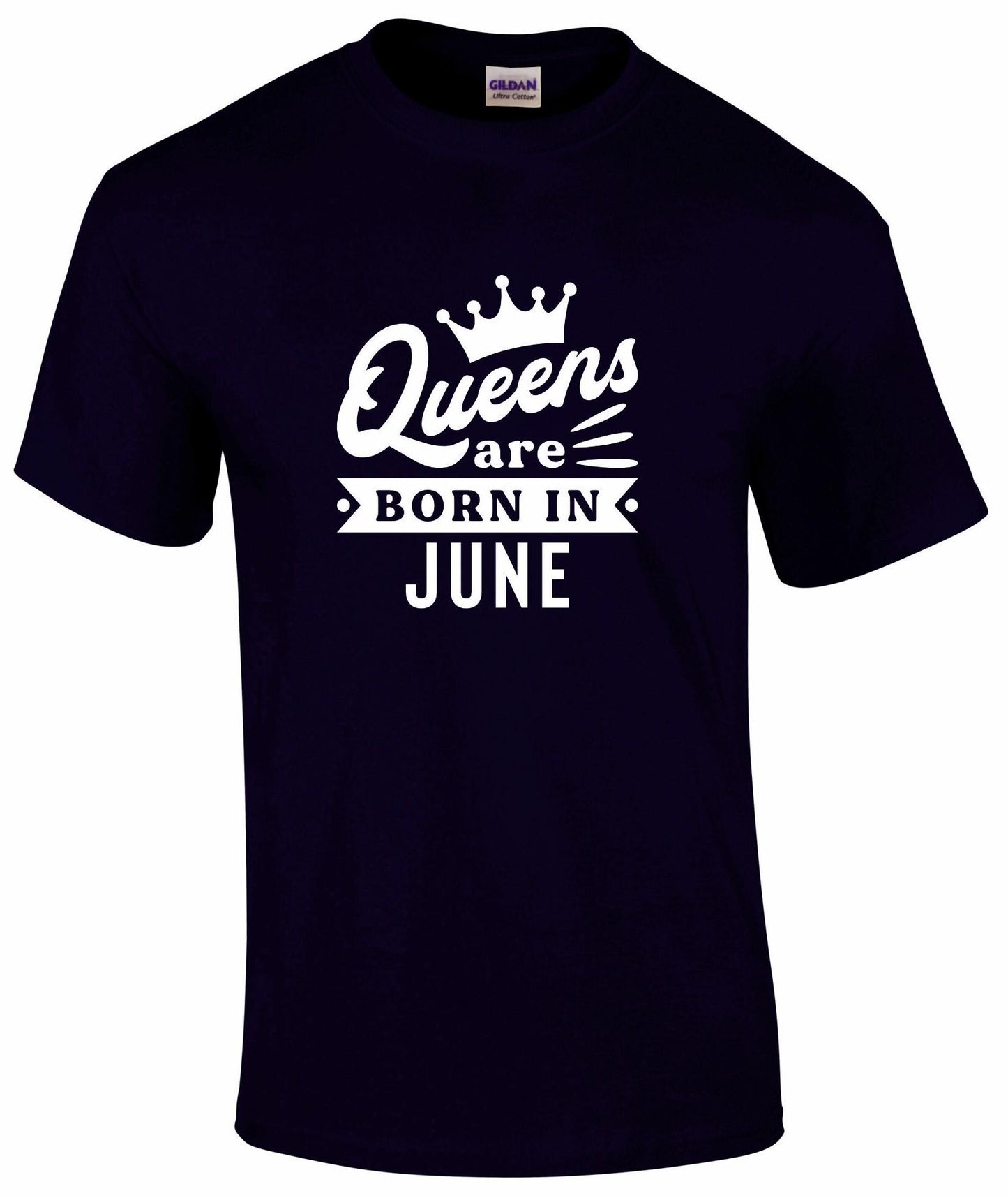 Queens Are Born In June T-shirt