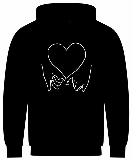 Holding Hands Couples Hoodie