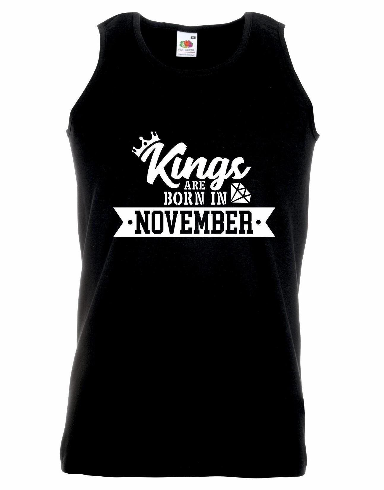 Kings Are Born In November Vest