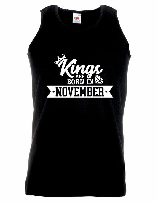 Kings Are Born In November Vest