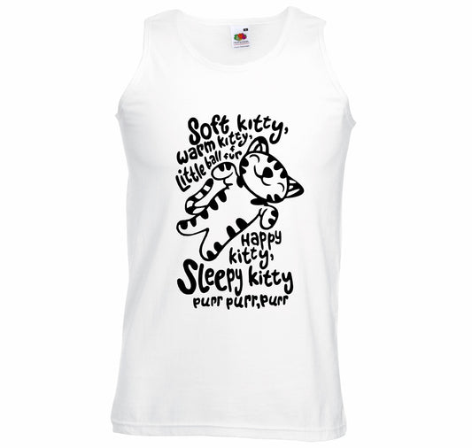 Soft Kitty Funny Unisex Vest