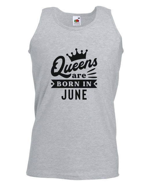 Queens Are Born In June Vest