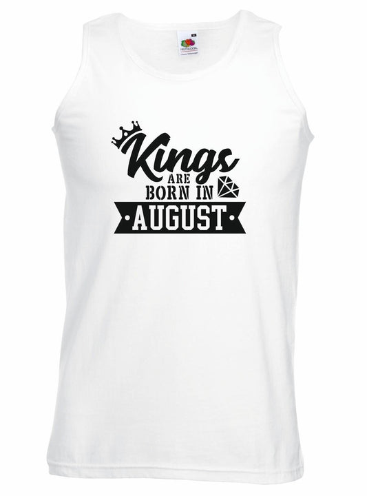 Kings Are Born In August Vest