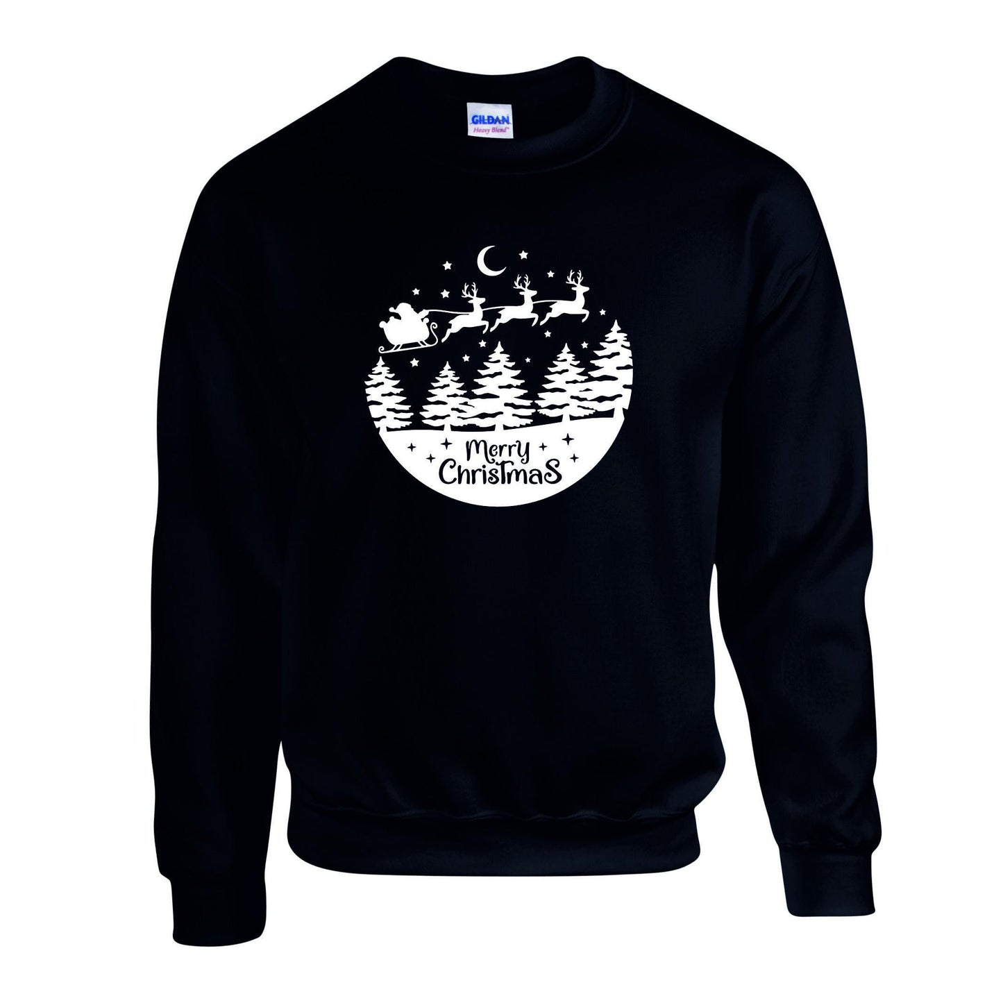 Merry Christmas Reindeer Unisex Sweatshirt