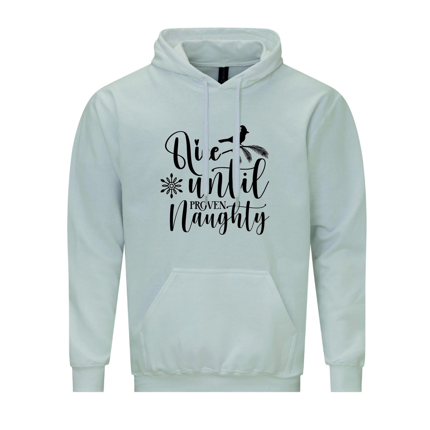 Nice Until Proven Naughty Unisex Hoodie