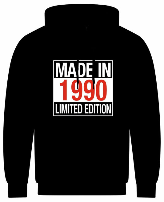 Made In 1990's Limited Edition Unisex Hoodie