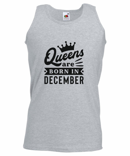 Queens Are Born In December Vest