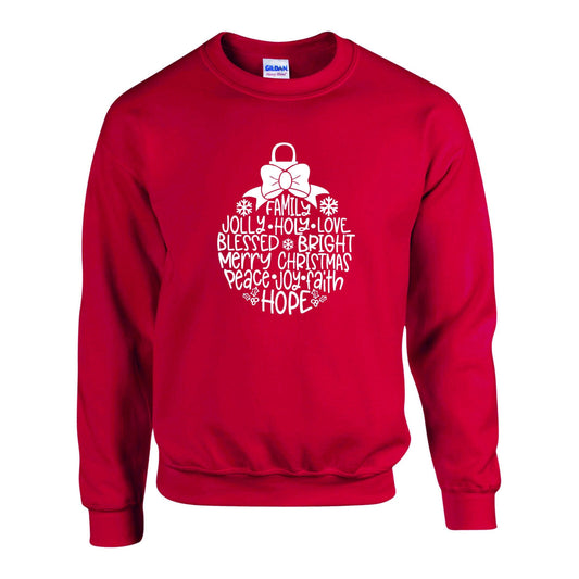 Family Jolly Holy Love Unisex Sweatshirt