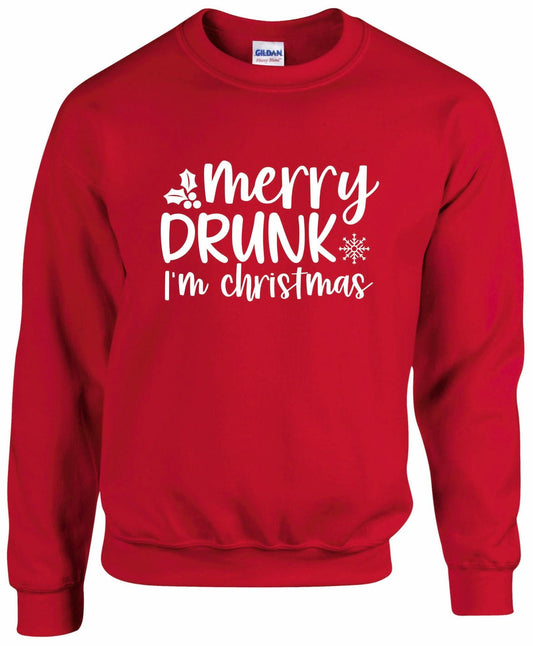 Merry Drunk I'm Christmas Unisex Sweatshirt