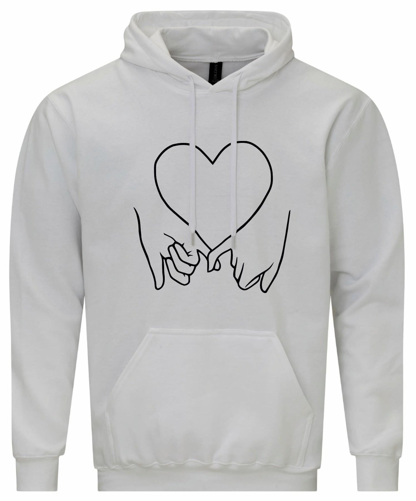Holding Hands Couples Hoodie