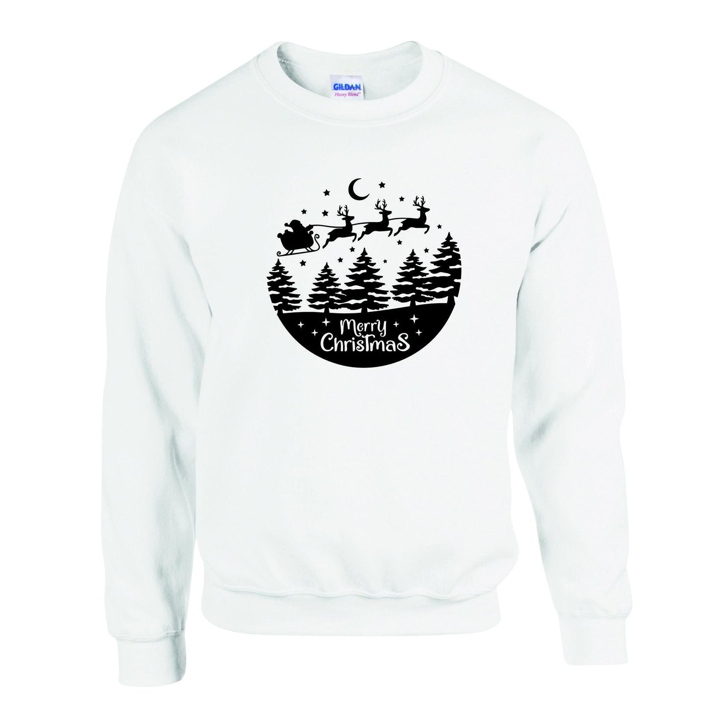 Merry Christmas Reindeer Unisex Sweatshirt