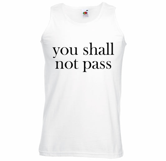 You Shall Not Pass Unisex Vest