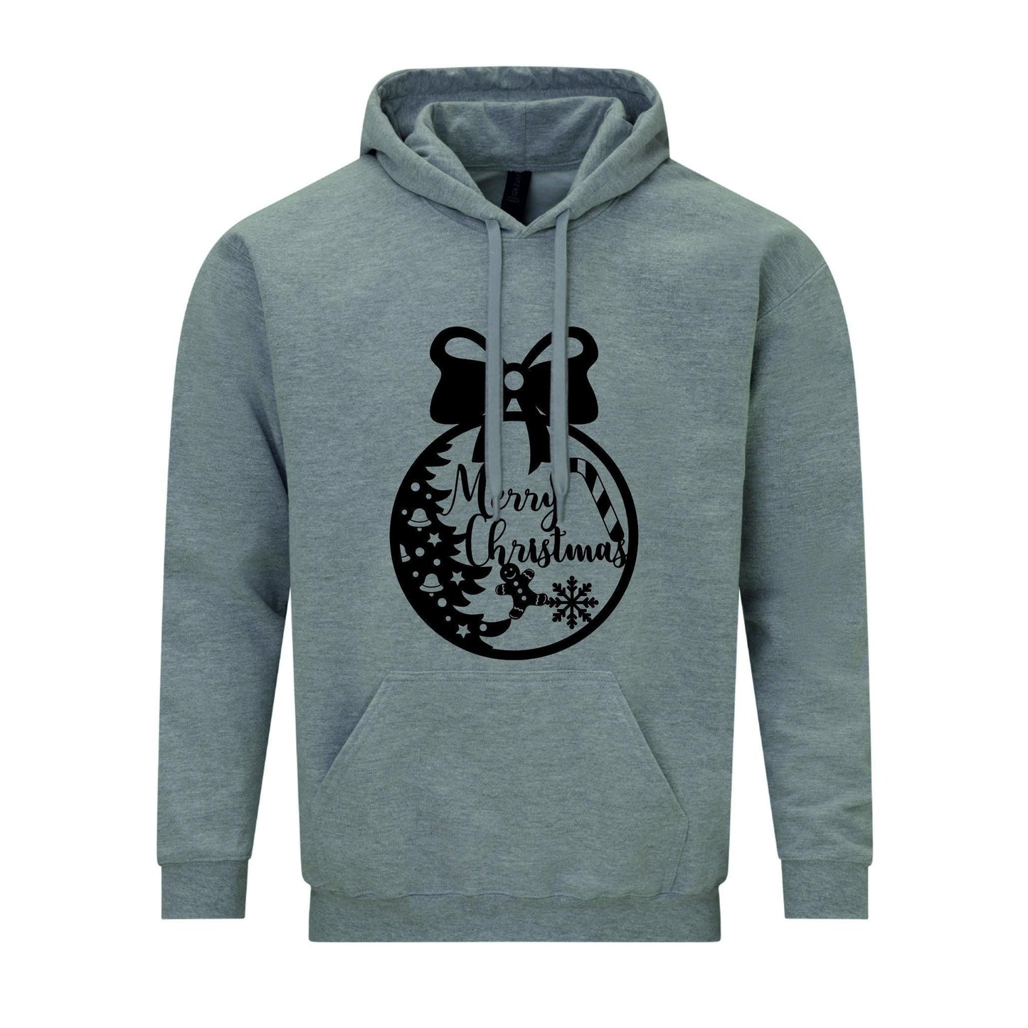 Merry Christmas Bow Unisex Hoodie