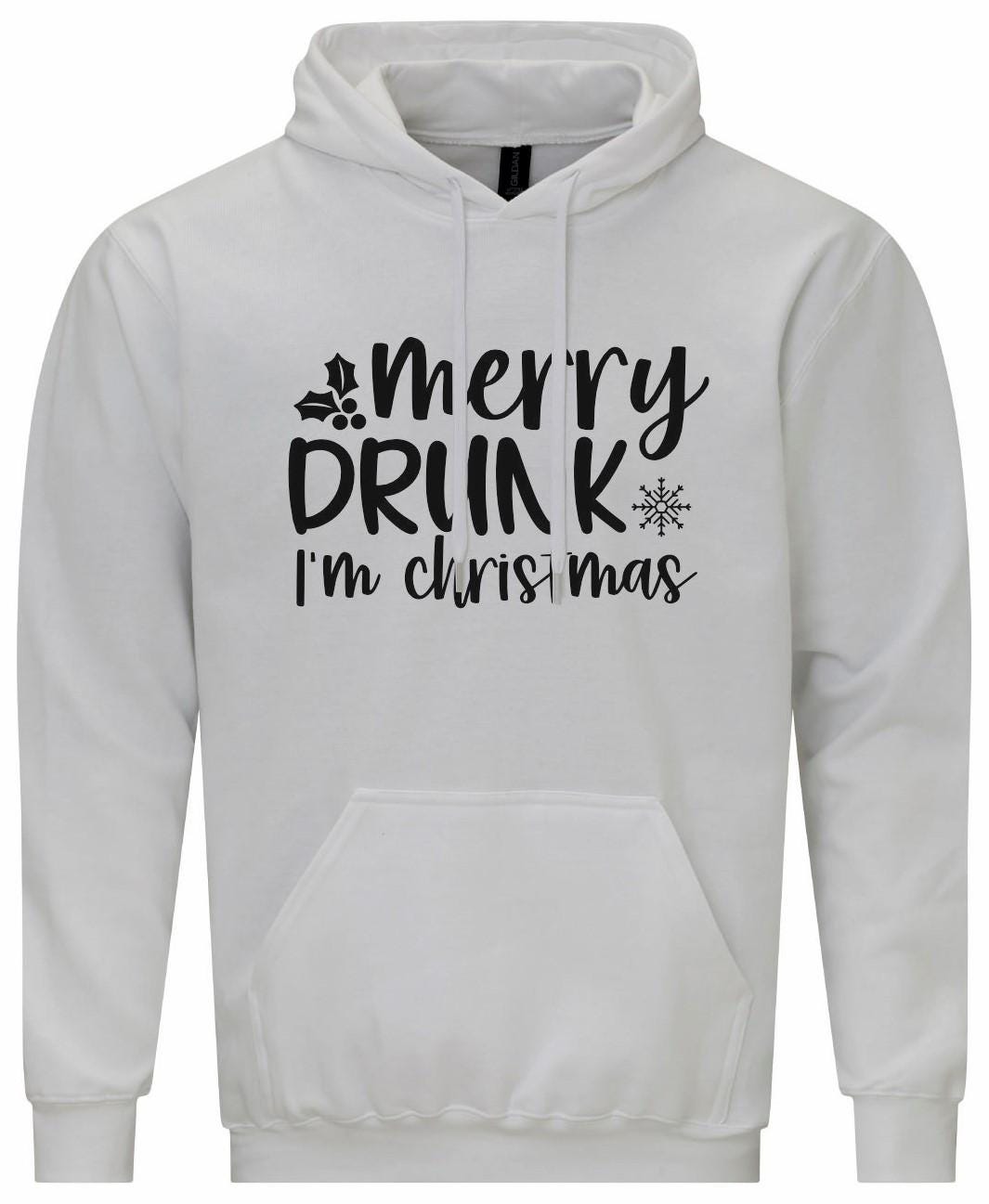 Merry Drunk I'm Christmas Unisex Hoodie