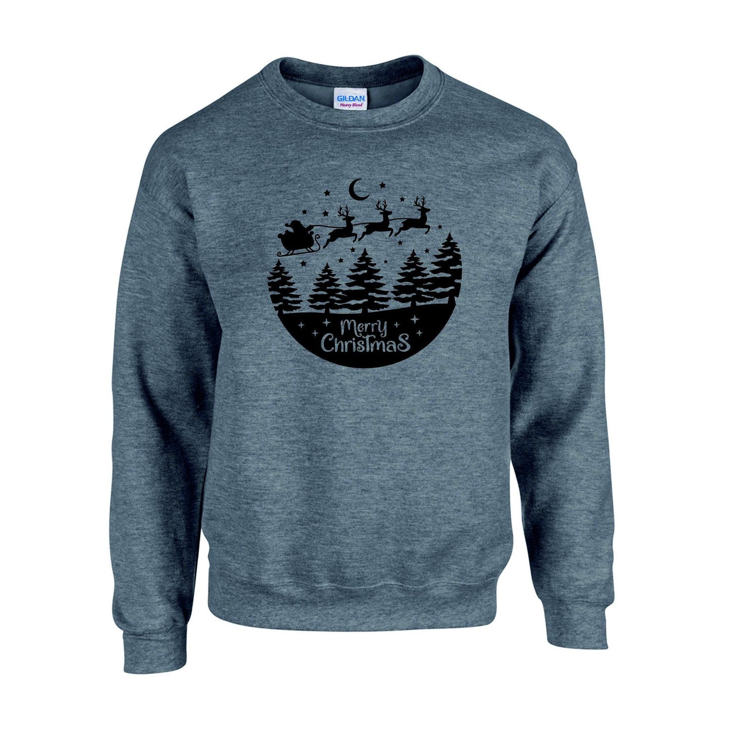 Merry Christmas Reindeer Unisex Sweatshirt