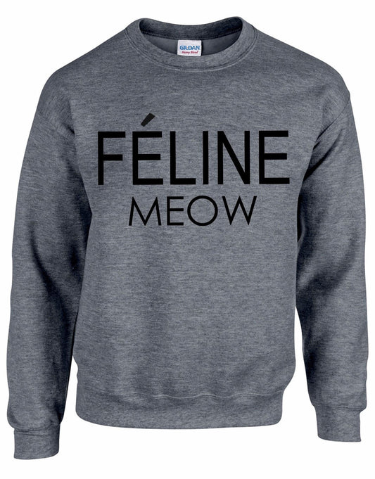 Feline Meow Unisex Sweatshirt
