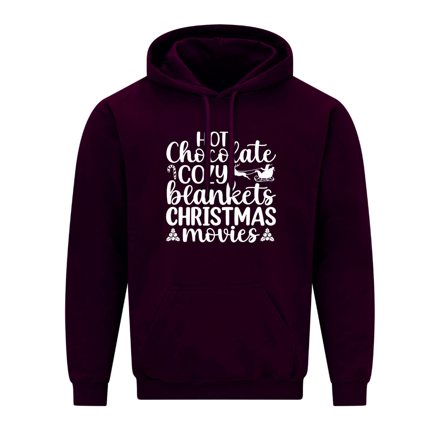 Hot Chocolate, Cozy Blankets & Xmas Movies Unisex Hoodie