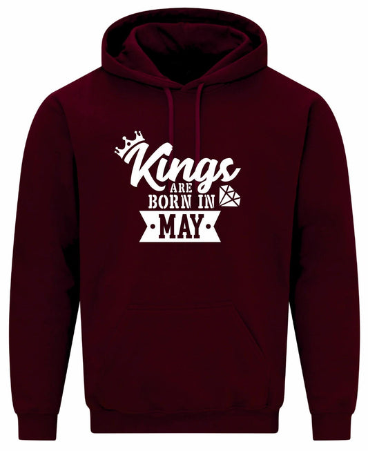 Kings Are Born In May Hoodie