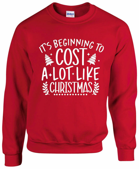 Beginning To Cost Like Christmas Unisex Sweatshirt
