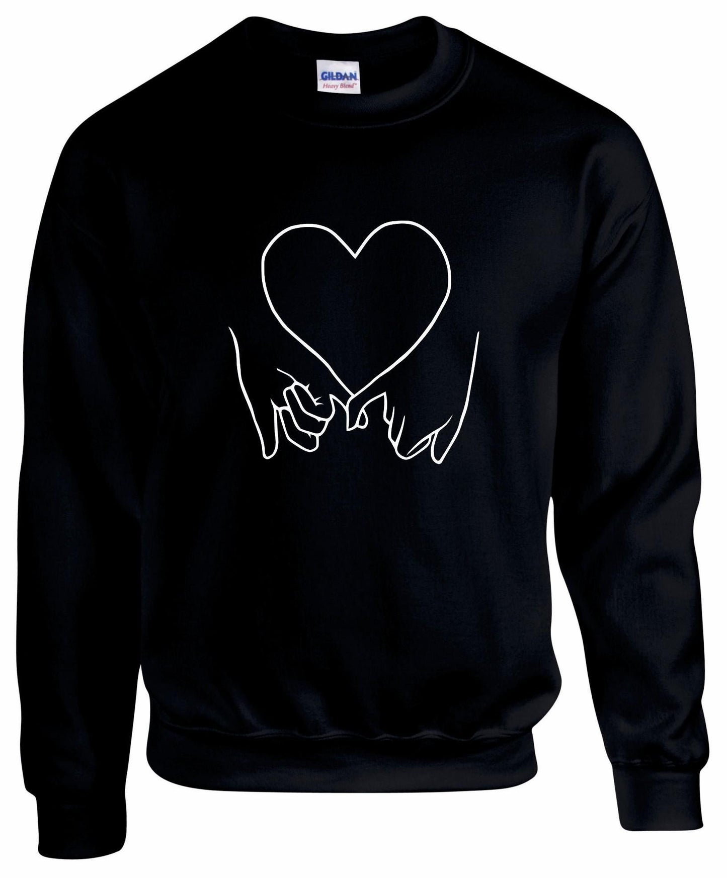 Holding Hands Couples Sweatshirt