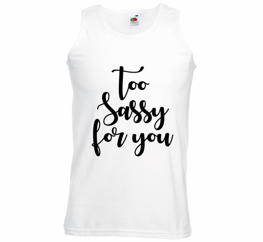 Too SASSY For You Vest