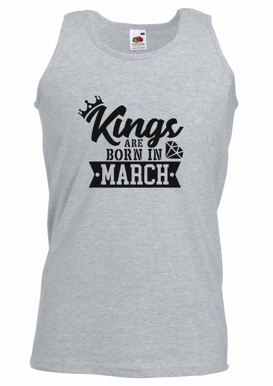 Kings Are Born In March Vest