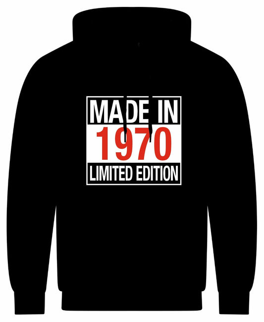Made In 1970's Limited Edition Unisex Hoodie
