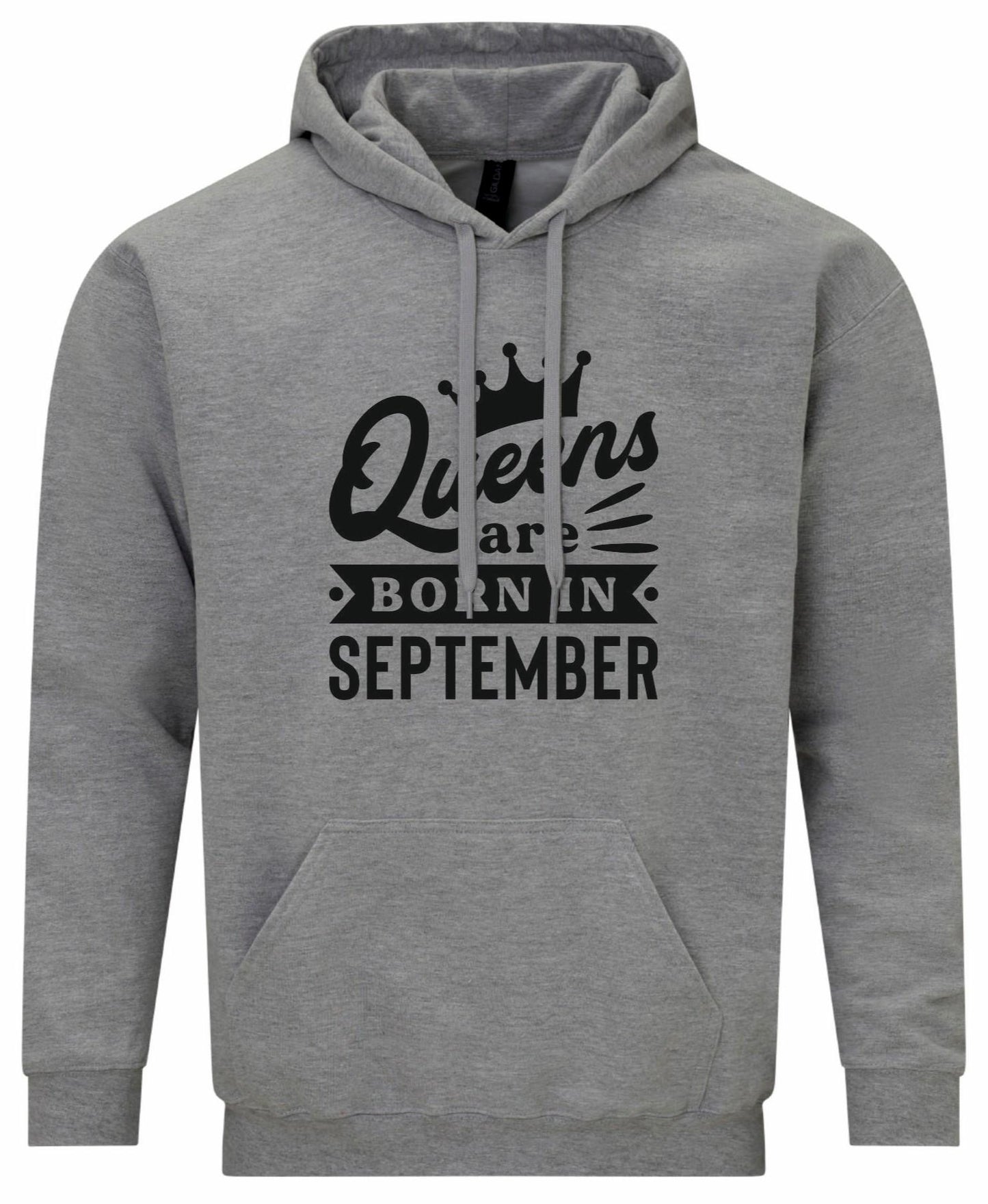 Queens Are Born In September Hoodie