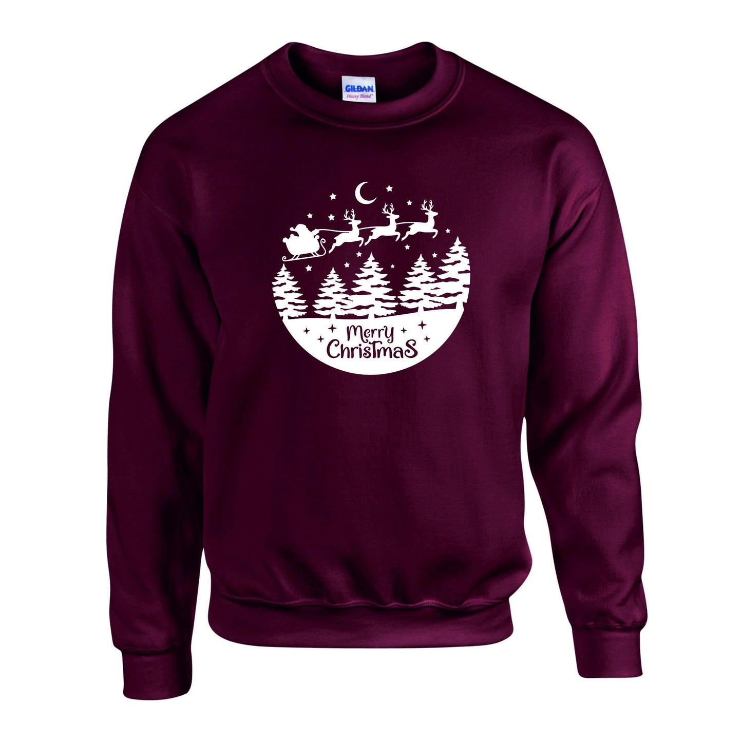 Merry Christmas Reindeer Unisex Sweatshirt