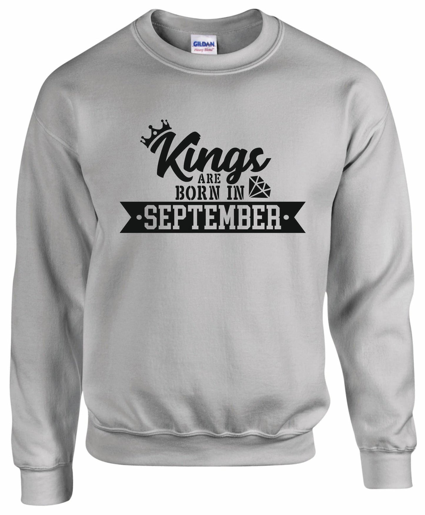 Kings are Born In September Sweatshirt