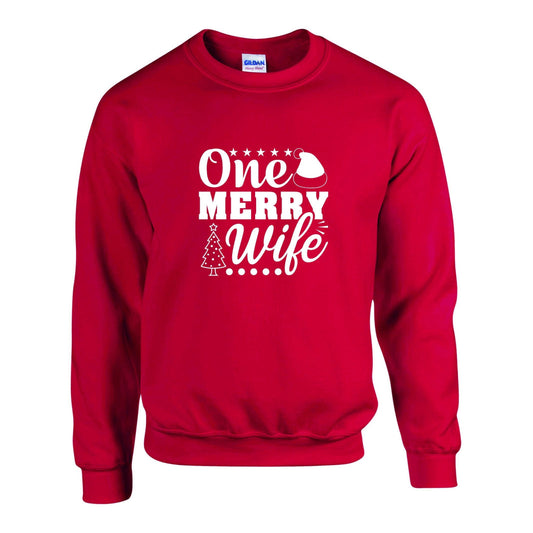 One Merry Wife Christmas Sweatshirt