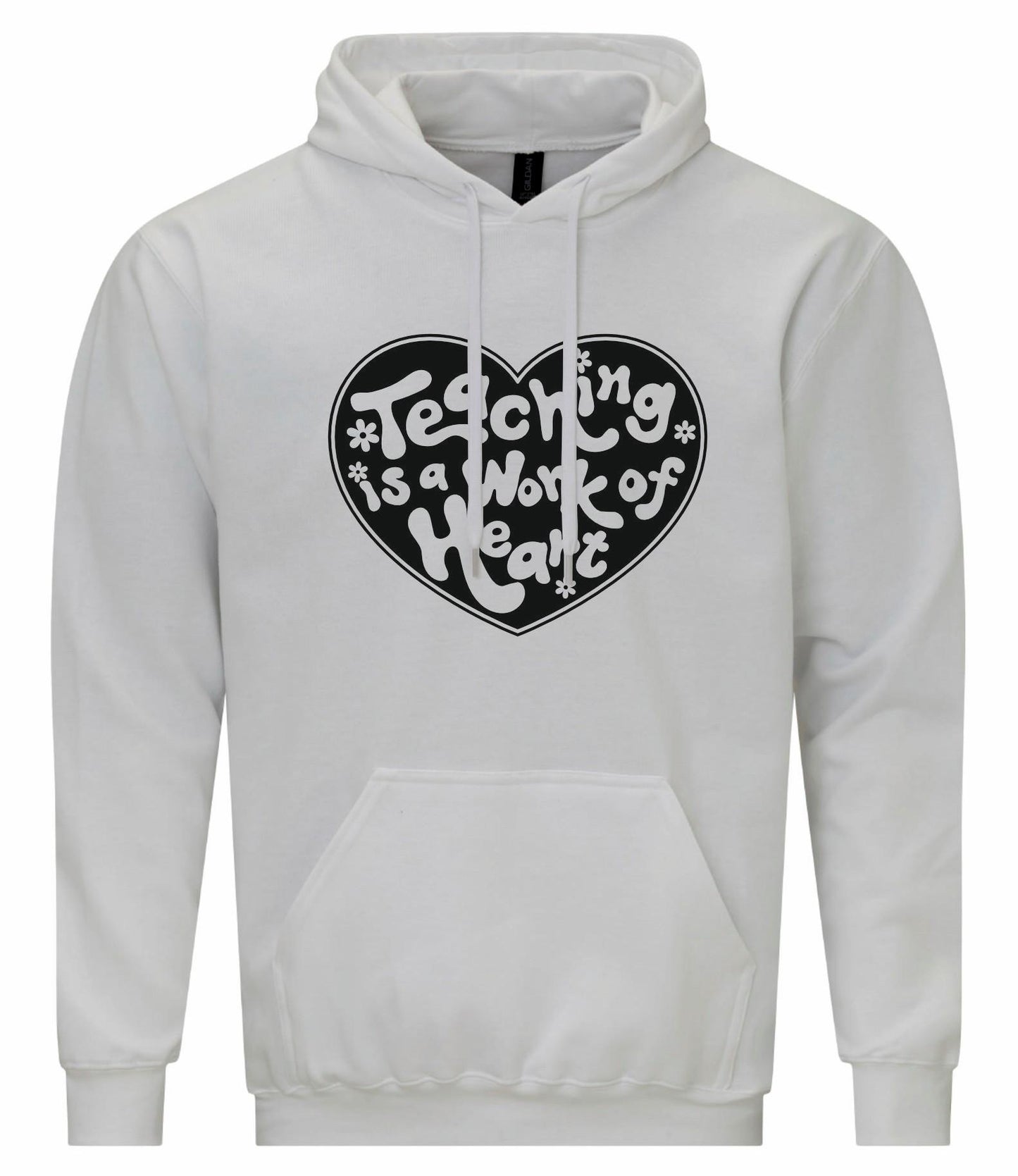 Teaching Is A Work Of Heart Unisex Hoodie