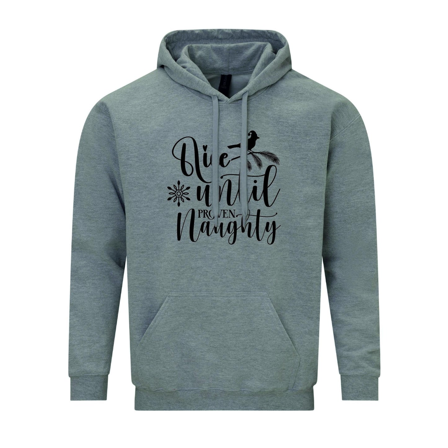 Nice Until Proven Naughty Unisex Hoodie