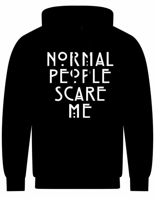 Normal People Scare Me Unisex Hoodie