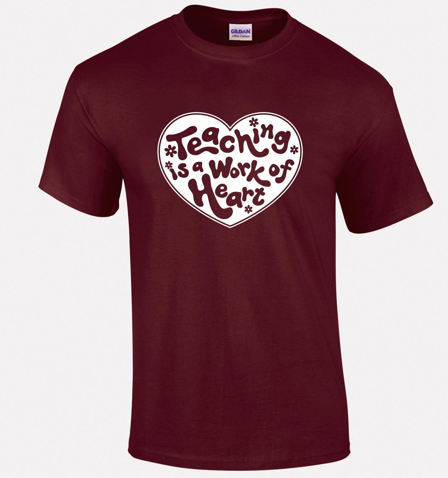 Teaching Is A Work Of Heart Unisex T-shirt
