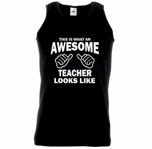 Awesome TEACHER Unisex Vest