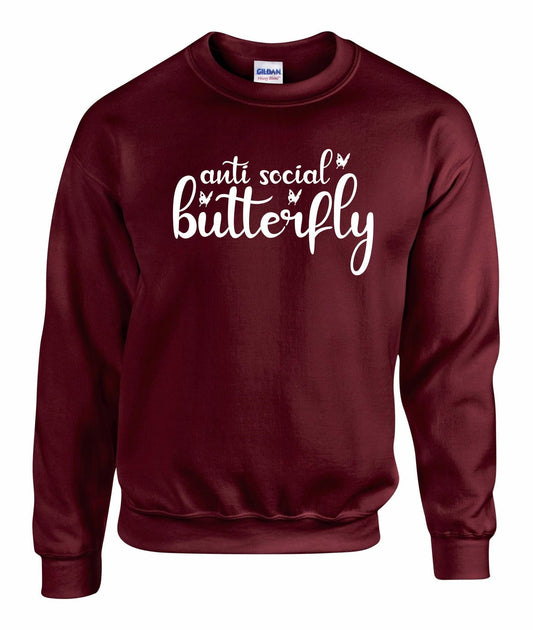 Antisocial Butterfly Sweatshirt
