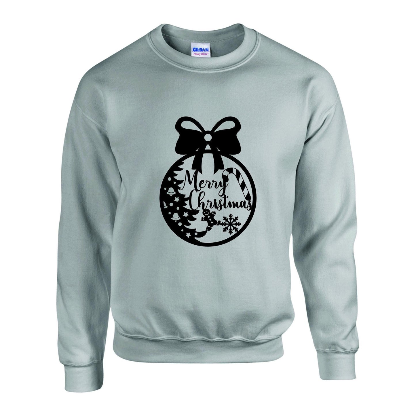 Merry Christmas Bow Unisex Sweatshirt