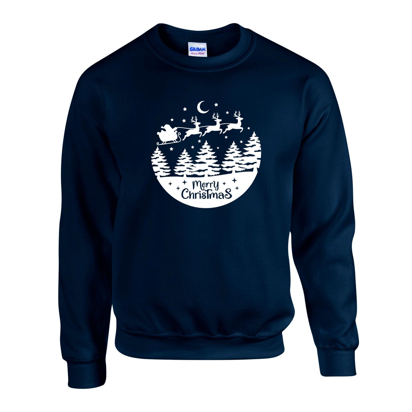 Merry Christmas Reindeer Unisex Sweatshirt