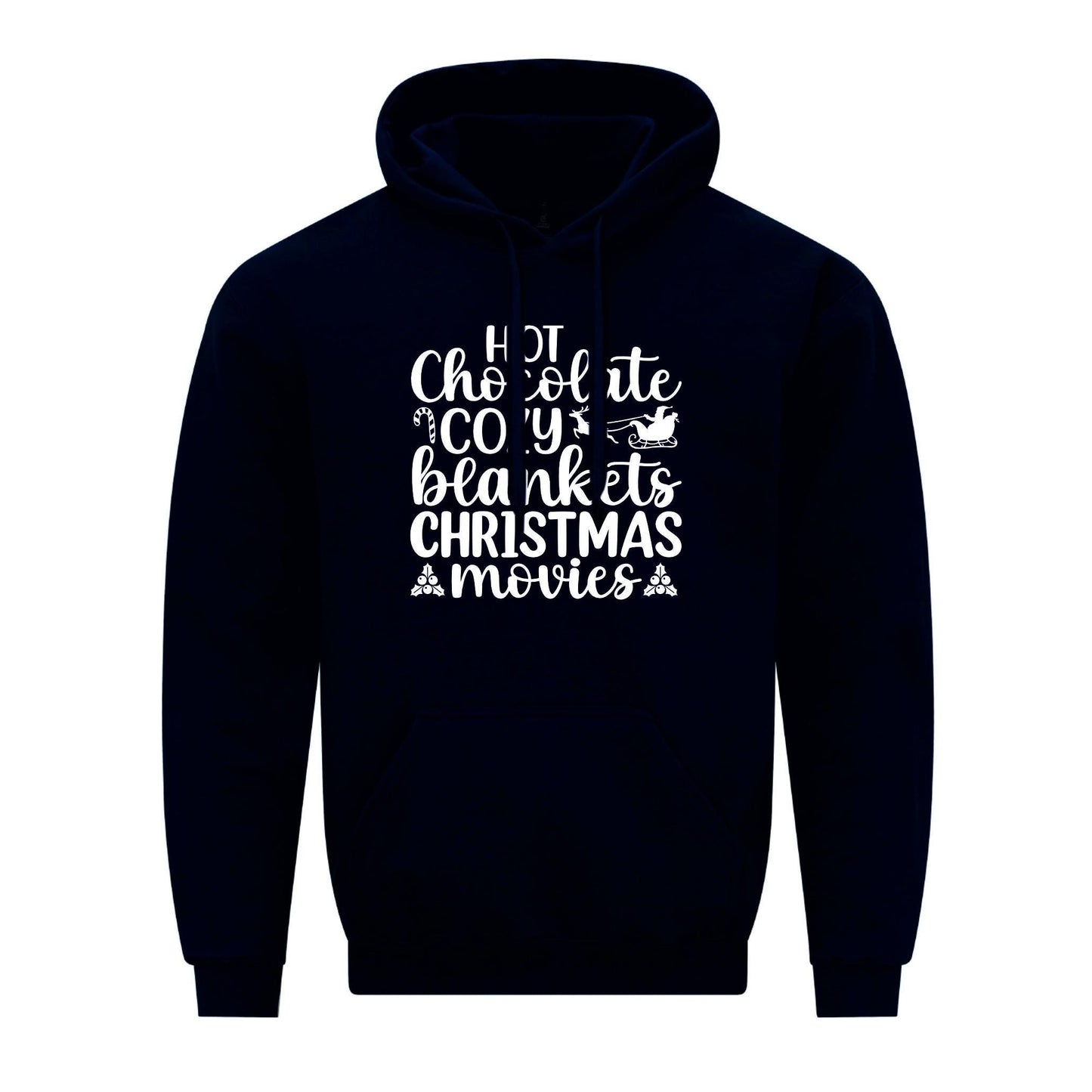 Hot Chocolate, Cozy Blankets & Xmas Movies Unisex Hoodie